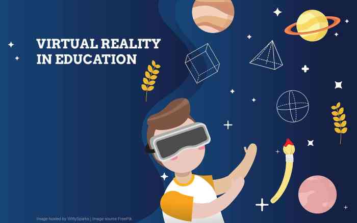 Reality virtual vr school