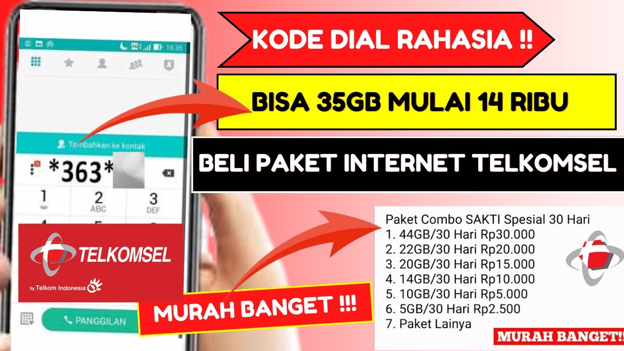 Paket internet telkomsel murah dan kuota besar untuk pelajar