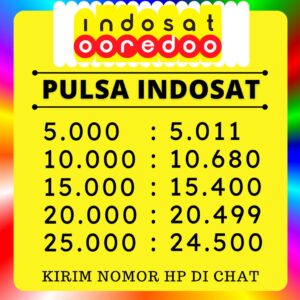 Promo pulsa indosat paling murah dan terjangkau setiap bulan