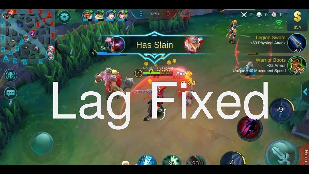 Mengatasi lag dan ping tinggi di mobile legends