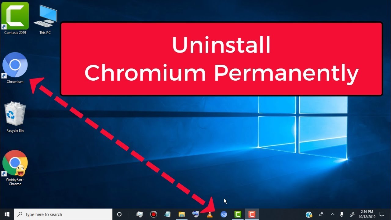 Cara menghapus chromium